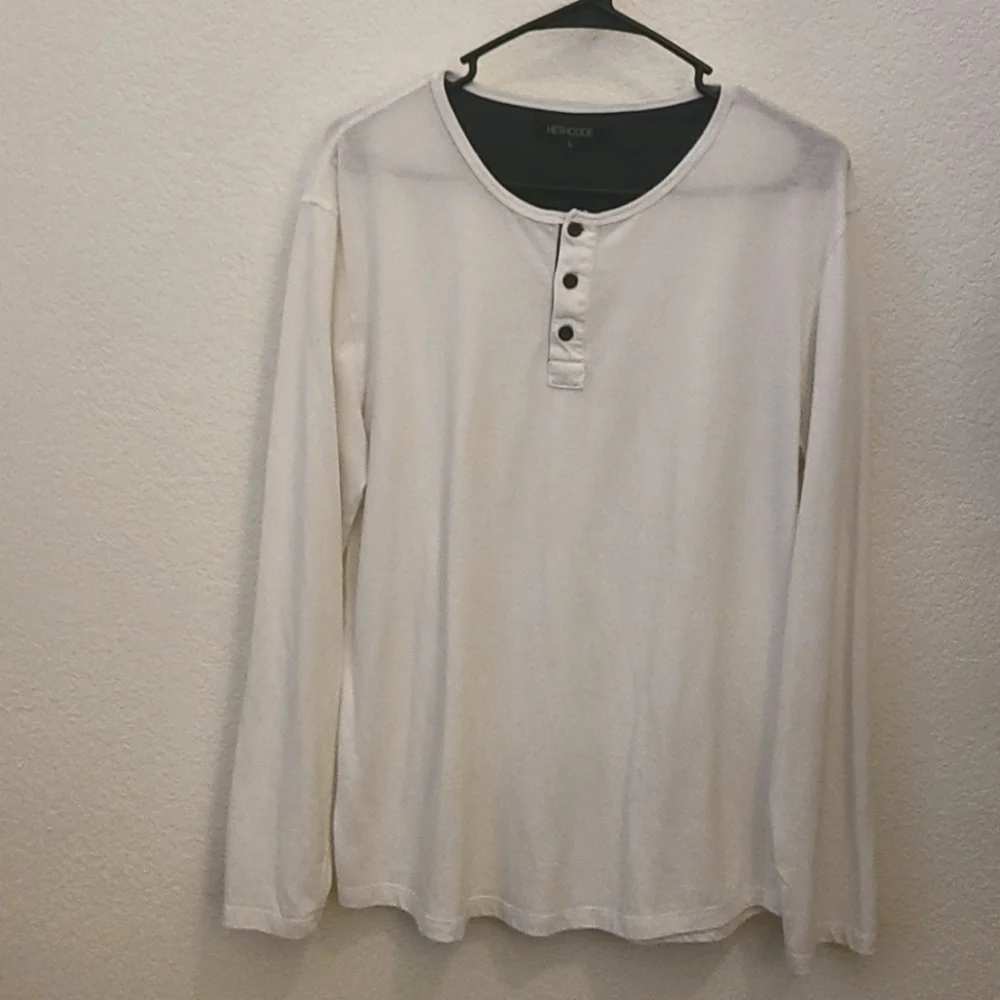 Hethcode 3-button henley - Picture 1 of 2